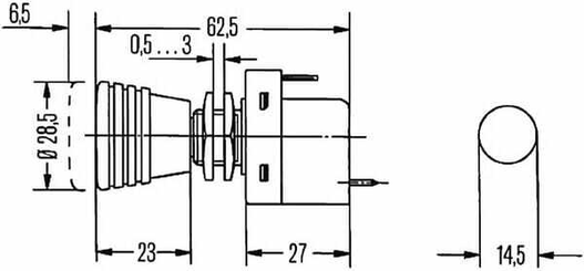 Pièces agricoles - Electricité - Interrupteur 12V 8A