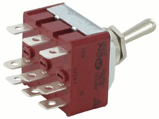 Pièces agricoles - Electricité - Interrupteur 3 pôles on-on