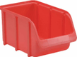 Boîte de rangement 145x240x125mm, capacité 3l, polypropylène rouge, Linbin no.3 de Hünersdorff