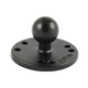 BASE RONDE + ROTULE 1" RAM