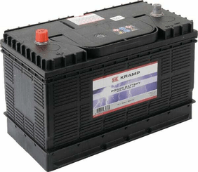 Pièces agricoles - Eclairage - Batterie de loisirs 12V 105Ah 910A Kramp