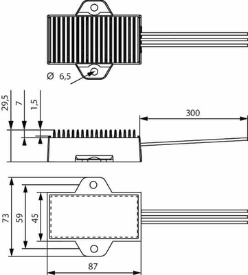 Pièces agricoles - Electricité - Boitier relais clignotant LED 12V