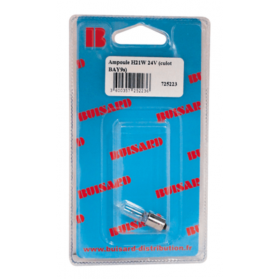 Pièces agricoles - Pièce divers - HF- AMPOULE 21W 24V (CULOT BAY9S)