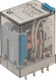 Relais 4W 7A 24 VDC