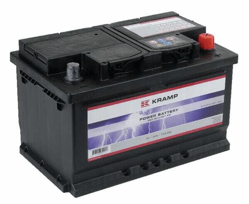 Pièces agricoles - Eclairage - Batterie 12V 68Ah 570A Kramp