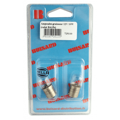 Pièces agricoles - Pièce divers - HF- 2 LAMPES GRAIS.12V 10W