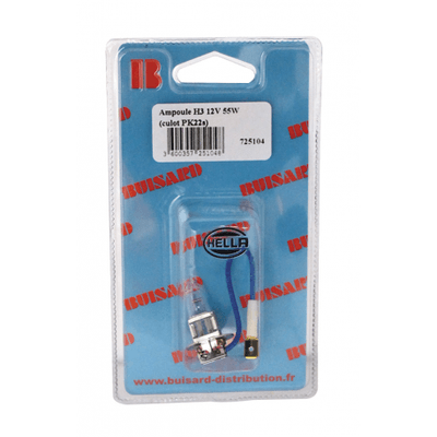 Pièces agricoles - Pièce divers - HF- 1 LAMP H3 12V 55W PK22S