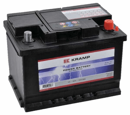 Pièces agricoles - Eclairage - Batterie 12V 62Ah 540A Kramp