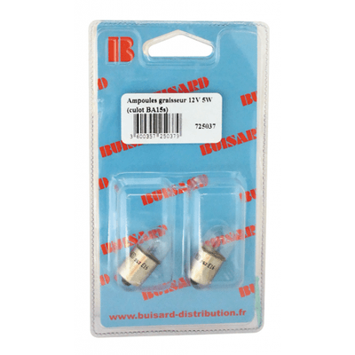 Pièces agricoles - Pièce divers - HF- 2 LAMPES 12V 5W BA 15S