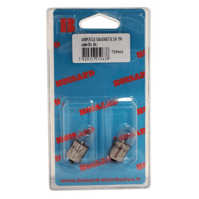 Pièces agricoles - Pièce divers - HF- 2 AMPOULES GRAISSEUR 24V 5W