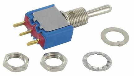 Pièces agricoles - Electricité - Interrupteur mini ON-OFF-MOM 1