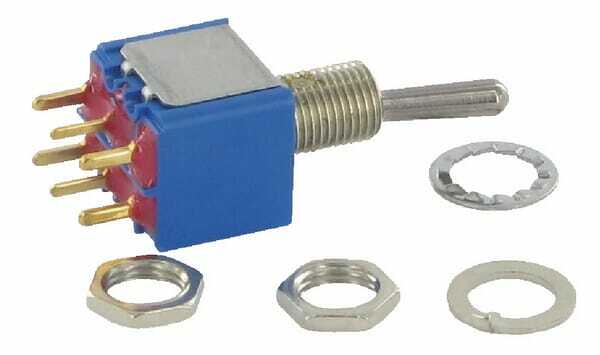 Pièces agricoles - Electricité - Interrupteur mini ON-OFF-ON 2-