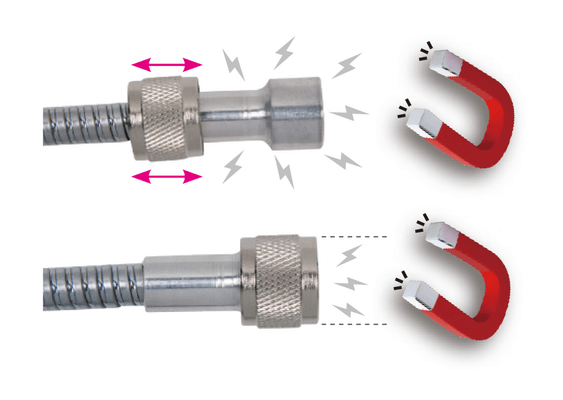 Outils - Outils divers - Doigt magnétique flexible 495mm puissance 3kgs