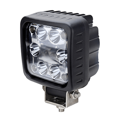 Pièces agricoles - Pièce divers - PHARE DE TRAVAIL CARRE 6 LED 3600LM LONGUE + FAISC. LUMITRACK