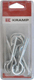 Crochet à visser 4,4 x 80 mm (10)