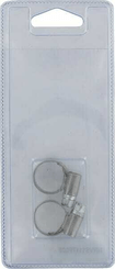 Pièces agricoles - Fasteners - Collier de serrage inox 11mm - 17mm (2)