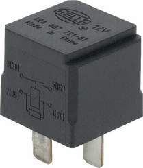 Pièces agricoles - Electricité - Relais mini contact Hella