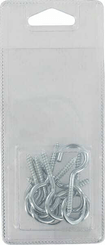 Pièces agricoles - Fasteners - Crochet à visser 3,5 x 50 mm (10)