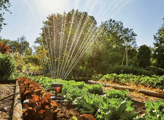 Pièces agricoles - Hydraulique - Arroseur oscillant AquaZoom compact