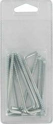 Pièces agricoles - Fasteners - Crochet à visser 4,5 x 80 mm (10)