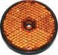 Catadioptre rond orange Ø60mm