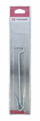 Pièces agricoles - Fasteners - Crochet de portail 200mmØ5,9mm (1)