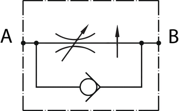 Pièces agricoles - Hydraulique - Reduct. de debit 1/2"
