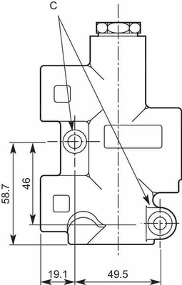 Pièces agricoles - Hydraulique - Régulateur de débit FV200 25-75%