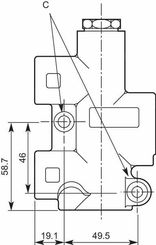 Pièces agricoles - Hydraulique - Régulateur de débit FV200 25-75%
