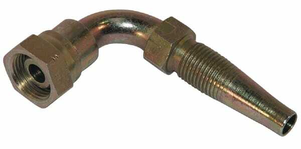 Pièces agricoles - Hydraulique - Raccord à visser DN10-12L-90°