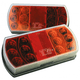 2 FEUX AR LED G/D 5F PRISE 5 PINS SOUS COQUE