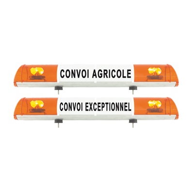 Pièces agricoles - Pièce divers - RAMPE 970MM 12V 2 FEUX TOU.A VISSER
