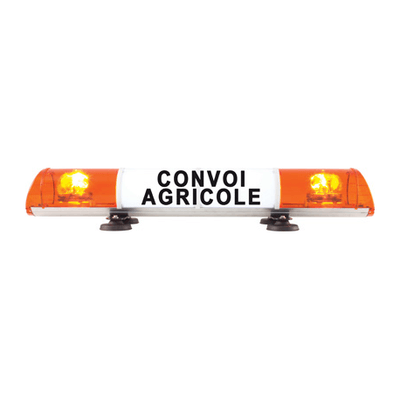 Pièces agricoles - Pièce divers - RAMPE 755MM 12V 2 FEUX TOURN.MAGN.
