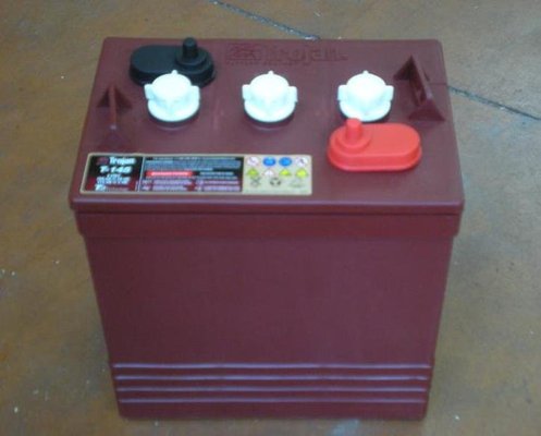 Pièces VSP - Divers - PACK DE 8 BATTERIES ROUGES TROJAN