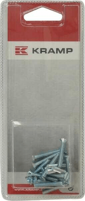 Pièces agricoles - Fasteners - Vis à tête fraisée M4 x 40mm (20)