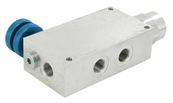 Pièces agricoles - Hydraulique - Régulateur de débit 3 v. 30-50 L