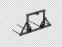 Materiels - Pique à balle - Double Round Bale Fork L200