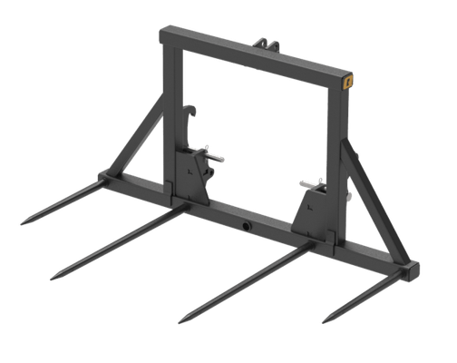 Materiels - Pique à balle - Double Round Bale Fork L200