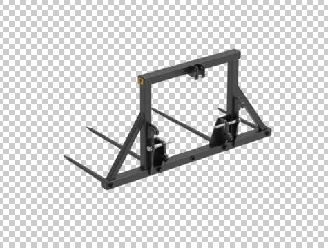 Materiels - Pique à balle - Double Round Bale Fork L200