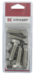 Pièces agricoles - Fasteners - Écrou et boulon inox M12 x 40mm (6)