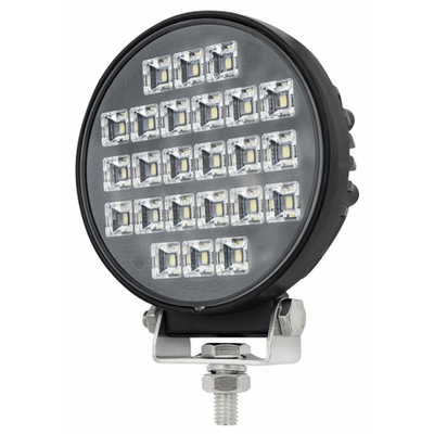 Pièces agricoles - Pièce divers - PHARE DE TRAVAIL ROND 24LED 2160LM LARGE LUMITRACK