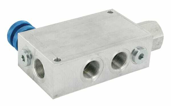 Pièces agricoles - Hydraulique - Régulateur de débit 3 voies 90-150
