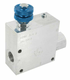 Vanne de régulation du débit 3 voies 3/4" 90-150 l/min
