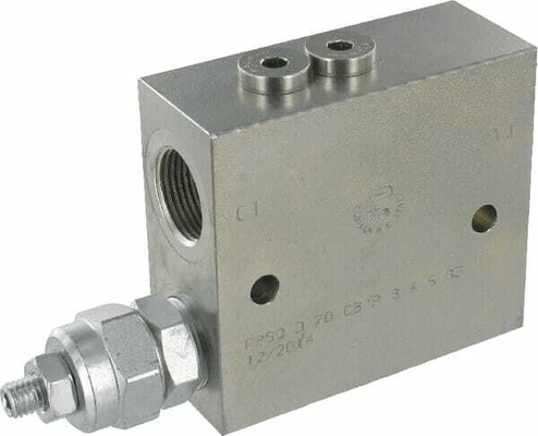 Pièces agricoles - Hydraulique - Soupape de séquence acier 3/4