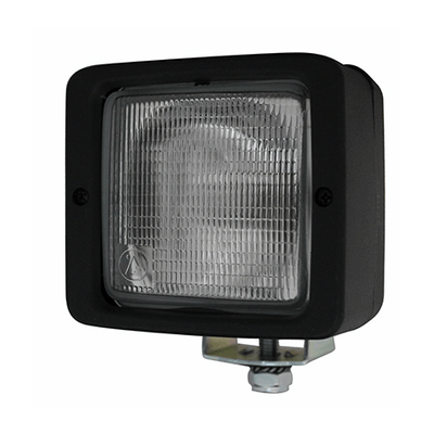 Pièces agricoles - Pièce divers - PHARE DE TRAVAIL RECT. AV H3 12V 55W + AMP SS FAISC.