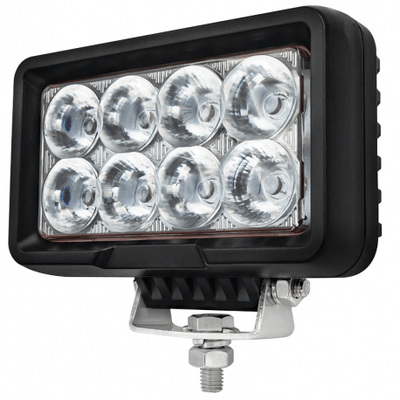 Pièces agricoles - Pièce divers - PHARE DE TRAVAIL RECTANGLE 8LED 7200LM LARGE LUMITRACK