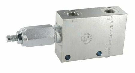 Pièces agricoles - Hydraulique - Soupape de réduction 3/8 acier