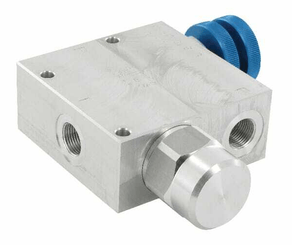 Pièces agricoles - Hydraulique - Régulateur de débit 3 voies 3/8 30-50