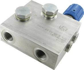Pièces agricoles - Hydraulique - Régulateur de débit 3 voies OMP/R/h