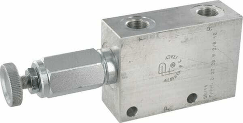 Pièces agricoles - Hydraulique - Soupape réduction 3/8 molette